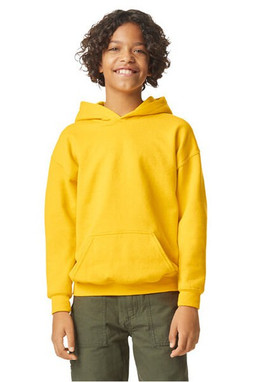 Gildan SF500B - Youth Cozy Midweight Fleece Hooded Sweatshirt