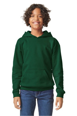 Gildan SF500B - Youth Cozy Midweight Fleece Hooded Sweatshirt