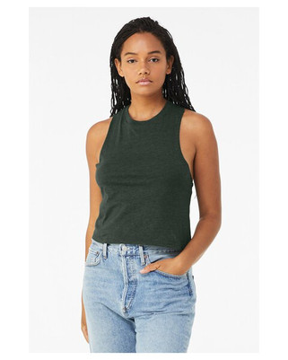 Bella+Canvas 6682 - Ladies Racerback Cropped Tank