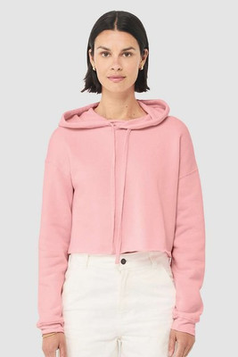 Bella+Canvas B7502 - Ladies Cropped Fleece Hoodie