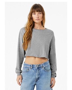 Bella+Canvas 6501B - FWD Fashion Ladies Cropped Long-Sleeve T-Shirt