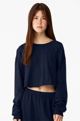 Bella+Canvas 6501B - FWD Fashion Ladies Cropped Long-Sleeve T-Shirt