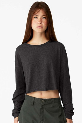 Bella+Canvas 6501B - FWD Fashion Ladies Cropped Long-Sleeve T-Shirt