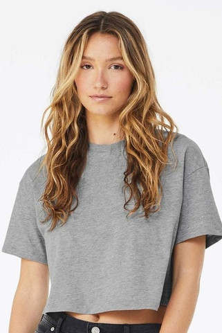 Bella+Canvas 6482 - FWD Fashion Ladies Jersey Cropped T-Shirt