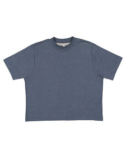 LAT 3518 - Camiseta Boxy para Mujer de Estilo Casual