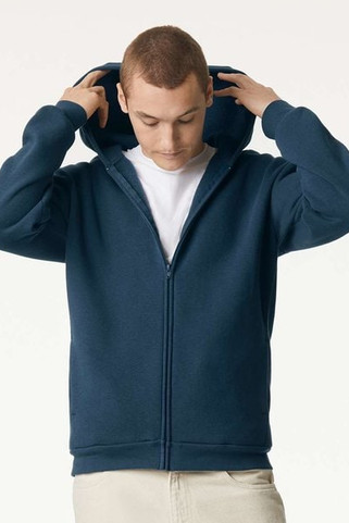 American Apparel RF497 - ReFlex Fleece Unisex Full Zip Hoodie