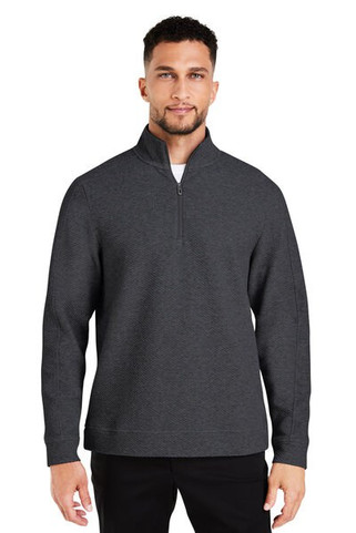 North End NE725 - Mens Spirit Textured Quarter-Zip
