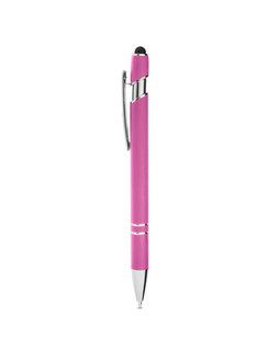 CORE365 CE052 - Rubberized Aluminum Click Stylus Pen