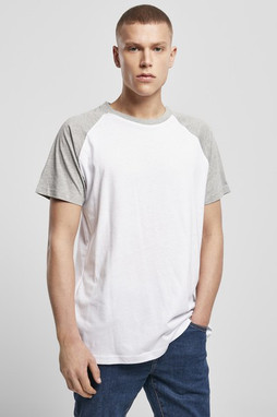 Build Your Brand BY007 - Trendy Raglan Sleeve Baseball Tee for Sports Fans