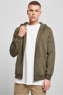 Build Your Brand BY012 - zipped hooded sweatshirt heavy
