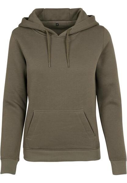 Build Your Brand BY026 - Women's Heavyweight Comfort Hoodie with Kangaroo Pocket