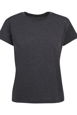 Build Your Brand BY052 - Klassisk Svart Dam T-Shirt i Bomull