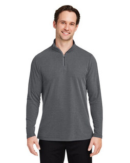 Core 365 CE405 - Polo Fusion Chromasoft Pique pour homme - Quarter-Zip