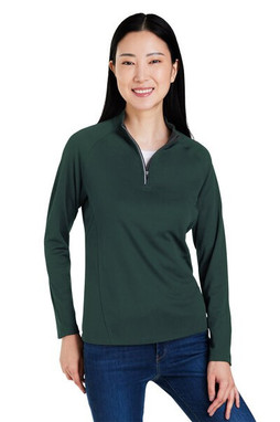 Core365 CE418W - Ladies Origin Performance Pique Quarter-Zip