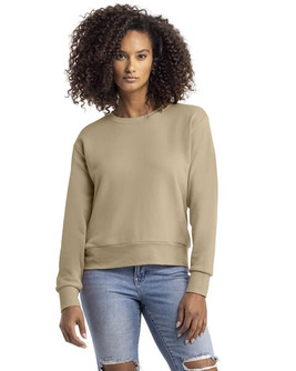 Next Level Apparel 9084 - Ladies Laguna Sueded Sweatshirt