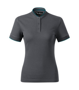 Malfini Premium 274 - Stylish Bomber Collar Polo Shirt with Contrast Details