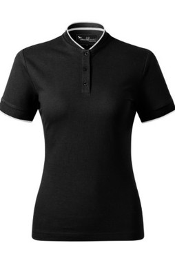 Malfini Premium 274 - Stylish Bomber Collar Polo Shirt with Contrast Details