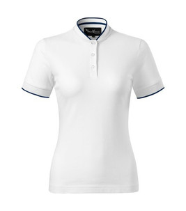 Malfini Premium 274 - Stylish Bomber Collar Polo Shirt with Contrast Details