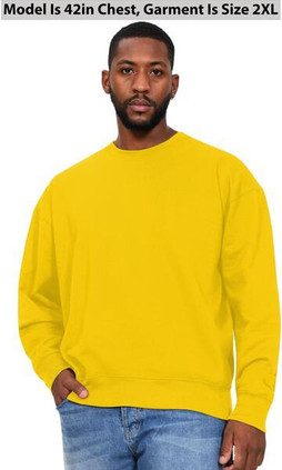 Casual Classics C2400 - Premium Ringspun Cotton-Poly Fleece Sweatshirt