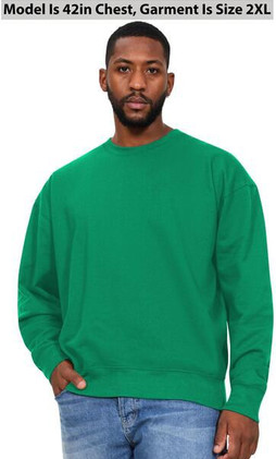 Casual Classics C2400 - Premium Ringspun Cotton-Poly Fleece Sweatshirt