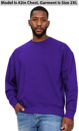 Casual Classics C2400 - Premium Ringspun Cotton-Poly Fleece Sweatshirt