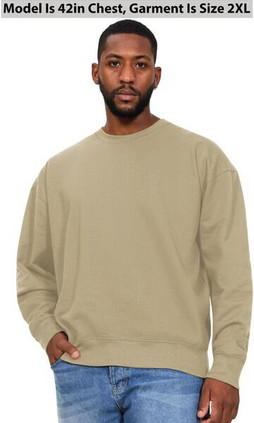 Casual Classics C2400 - Premium Ringspun Cotton-Poly Fleece Sweatshirt