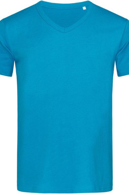 Stedman ST9010 - Premium Ringspun Cotton V-Neck T-Shirt for Men