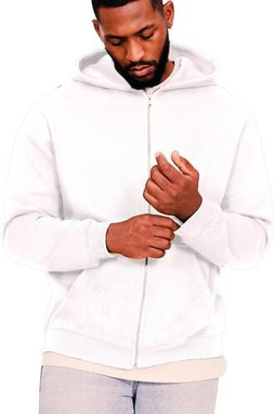 Casual Classics CRBHS40 - Eco-Friendly Ringspun Cotton Zip Hoodie