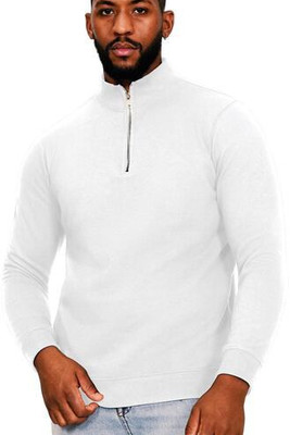Casual Classics CRBSW50 - Eco-Friendly Ringspun Cotton Quarter Zip Sweatshirt
