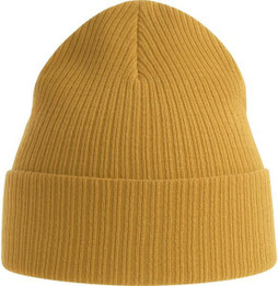 Atlantis ACNELB - Nelsons Organic Cotton Ribbed Cuffed Beanie Hat