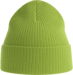Atlantis ACNELB - Nelsons Organic Cotton Ribbed Cuffed Beanie Hat