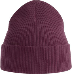 Atlantis ACNELB - Nelsons Organic Cotton Ribbed Cuffed Beanie Hat