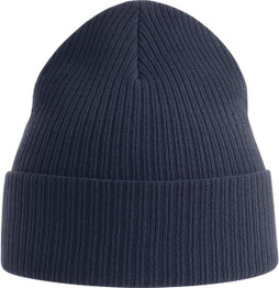 Atlantis ACNELB - Nelsons Organic Cotton Ribbed Cuffed Beanie Hat
