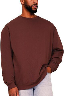 Casual Classics CRBSW35 - Eco-Friendly Oversized Tall Fleece Sweatshirt