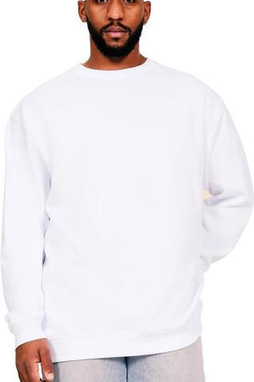 Casual Classics CRBSW35 - Eco-Friendly Oversized Tall Fleece Sweatshirt