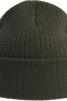 Atlantis ACRIOB - Eco-Friendly Recycled Ribbed Knit Beanie Hat