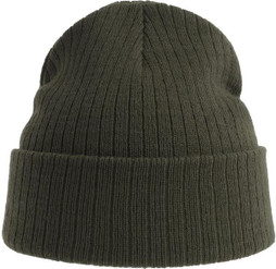 Atlantis ACRIOB - Eco-Friendly Recycled Ribbed Knit Beanie Hat