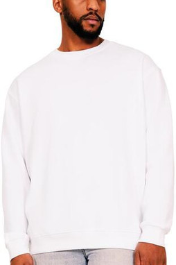 Casual Classics CRBSW30 - Eco-Friendly Oversized Ringspun Fleece Sweatshirt