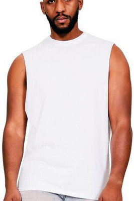 Casual Classics CRBV65 - Sustainable Ringspun Cotton Tall Tank with Raw Edges