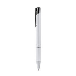 SIMON Ball pen with body in recycled aluminium and push button in anodized finish - EgotierPro BL7972