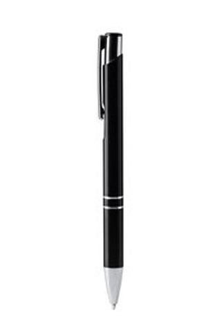 SIMON Ball pen with body in recycled aluminium and push button in anodized finish - EgotierPro BL7972