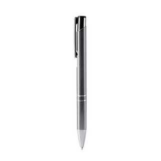 SIMON Ball pen with body in recycled aluminium and push button in anodized finish - EgotierPro BL7972