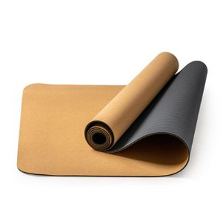 AURA Yoga mat in natural cork - EgotierPro CP7092