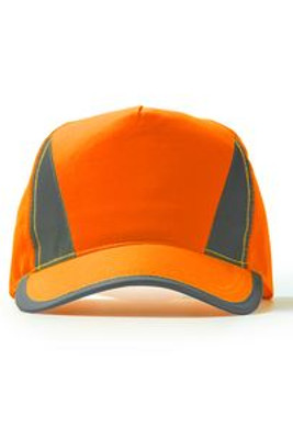 Stamina GO7033 - BALDER 5-panel cap in 100% polyester with high-visibility details