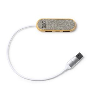 BADOC HUB port with a beautifully crafted body made of bamboo and RPET fabric - EgotierPro IA3039