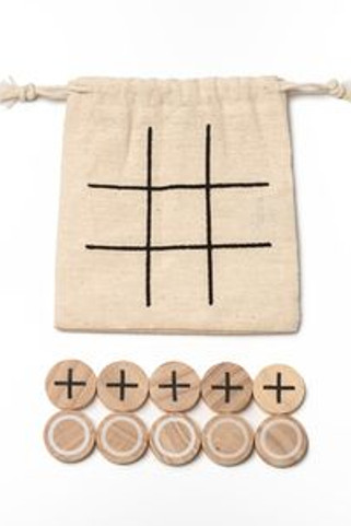 PENSY Wooden noughts and crosses game - EgotierPro JU1035