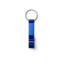 BIOKO Aluminium keyring with can opener - EgotierPro KO4207