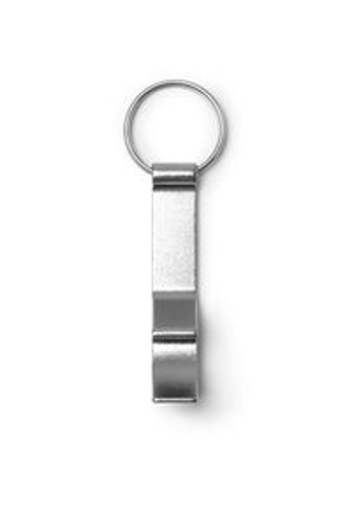 BIOKO Aluminium keyring with can opener - EgotierPro KO4207