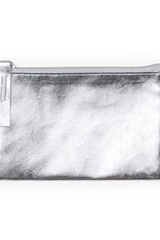 MAUVE PU purse in a glossy finish design - EgotierPro MN7570