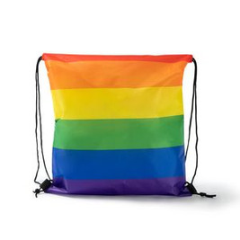 Stamina MO7084 - BREMEN Multicolour drawstring bag in 210D polyester